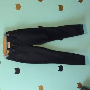 SILVER Jeans The Curvy Skinny High Rise Black Size 2 New